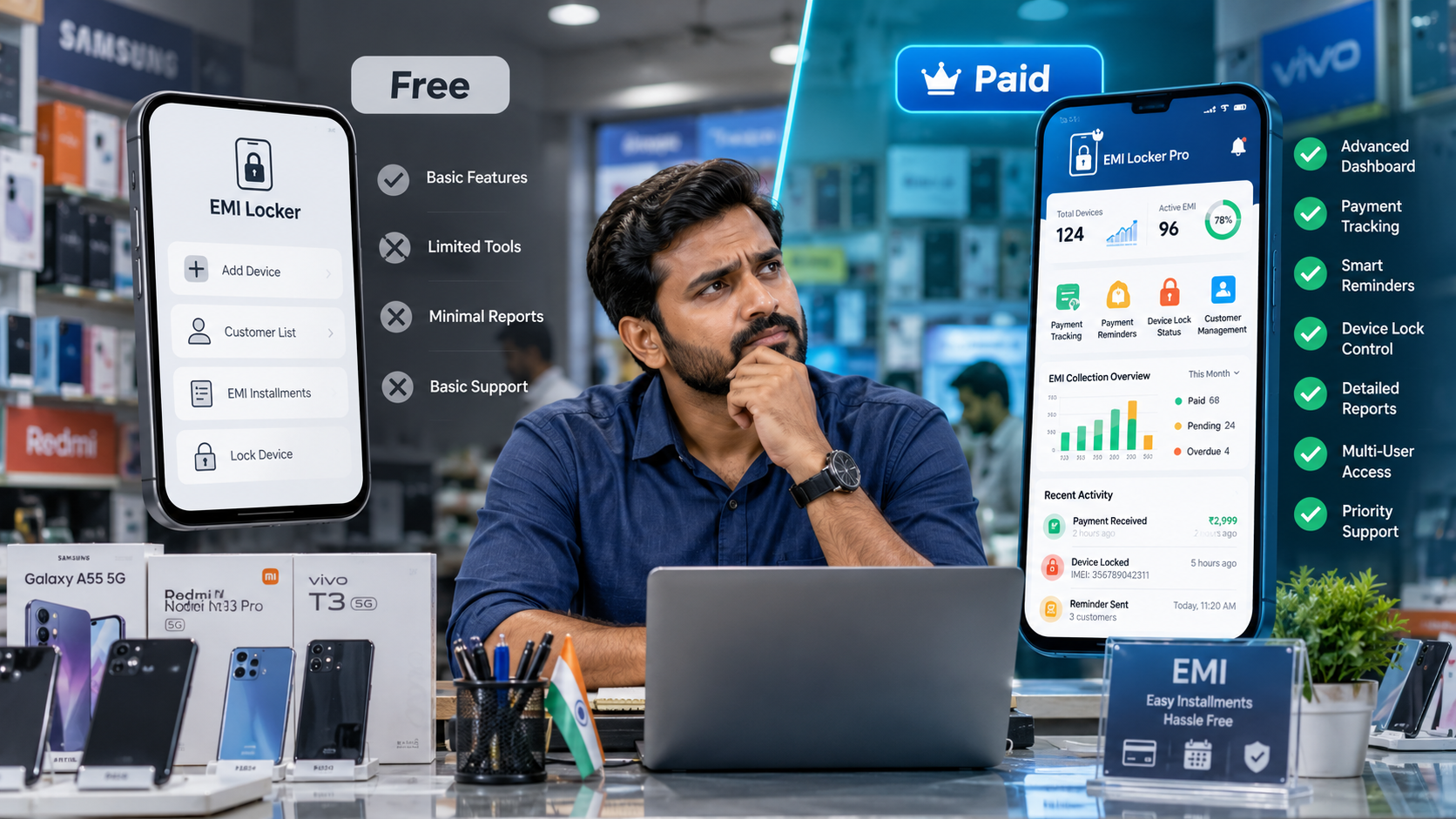 Free vs Paid EMI Locker Apps: Which Is Right for Your Business?