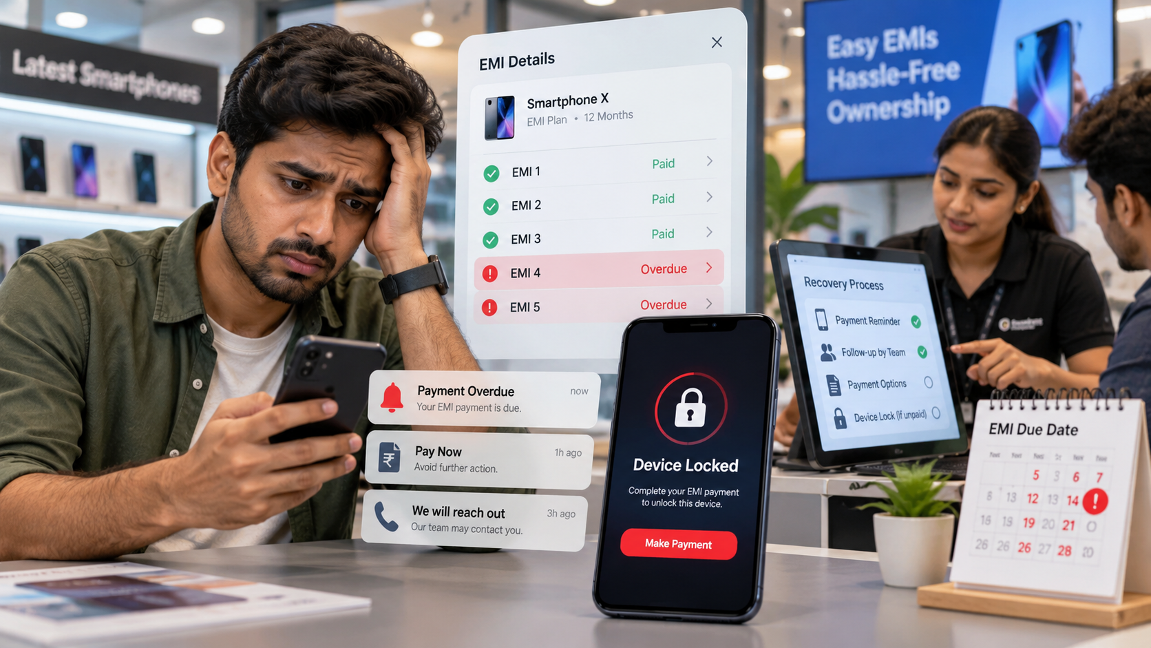 What Happens If You Don’t Pay Phone EMI? Complete Guide to Payment Recovery and Device Locking