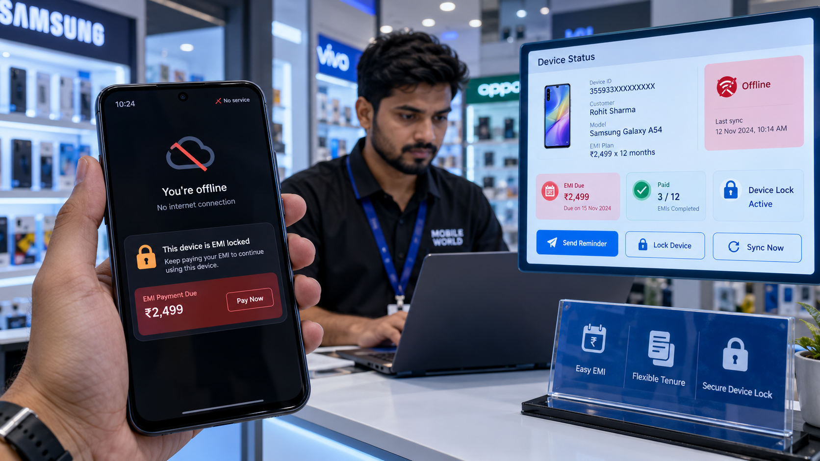 What Happens When an EMI-Locked Phone Goes Offline?