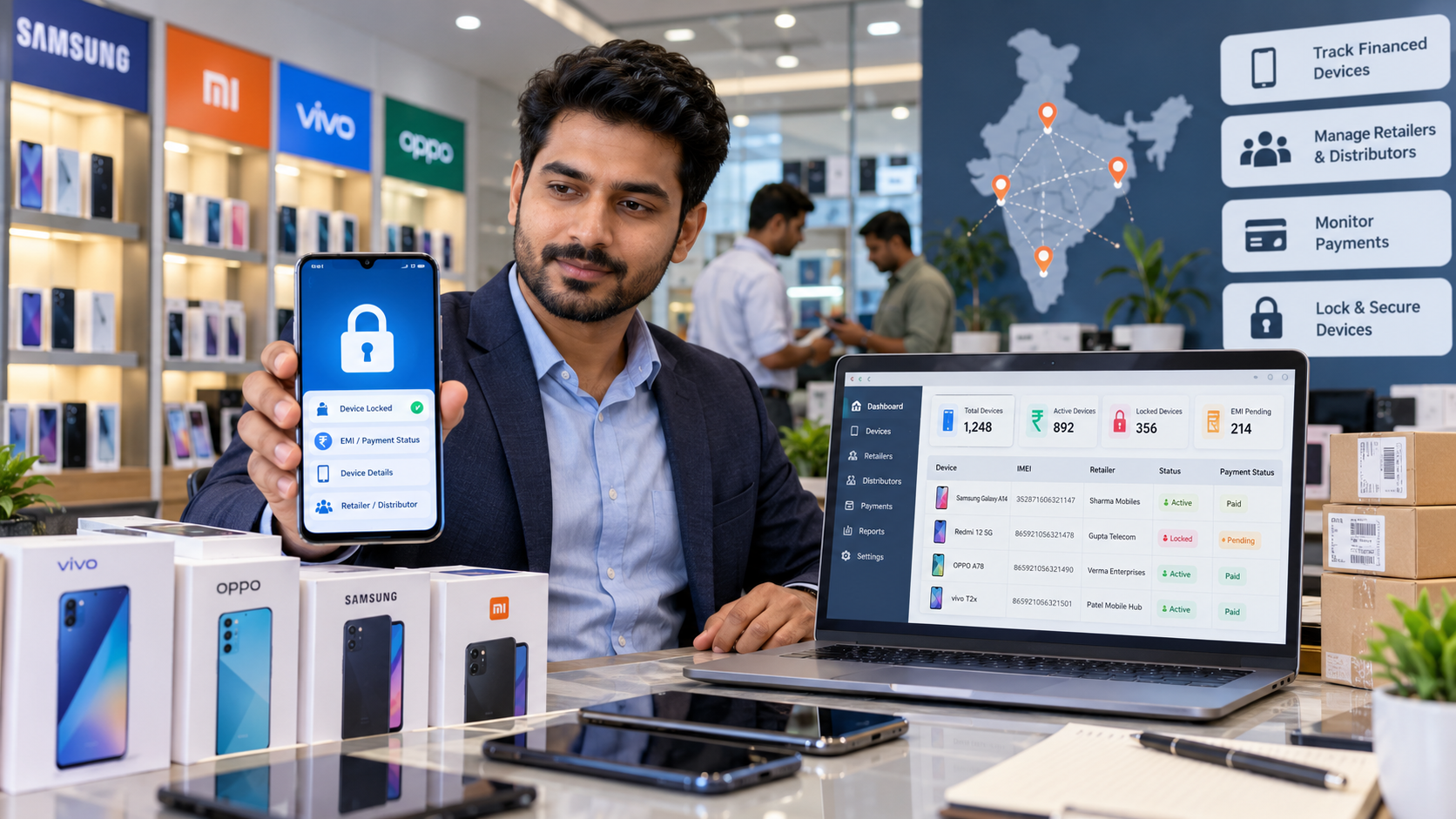 Best Device Lock App for Mobile Distributors in India
