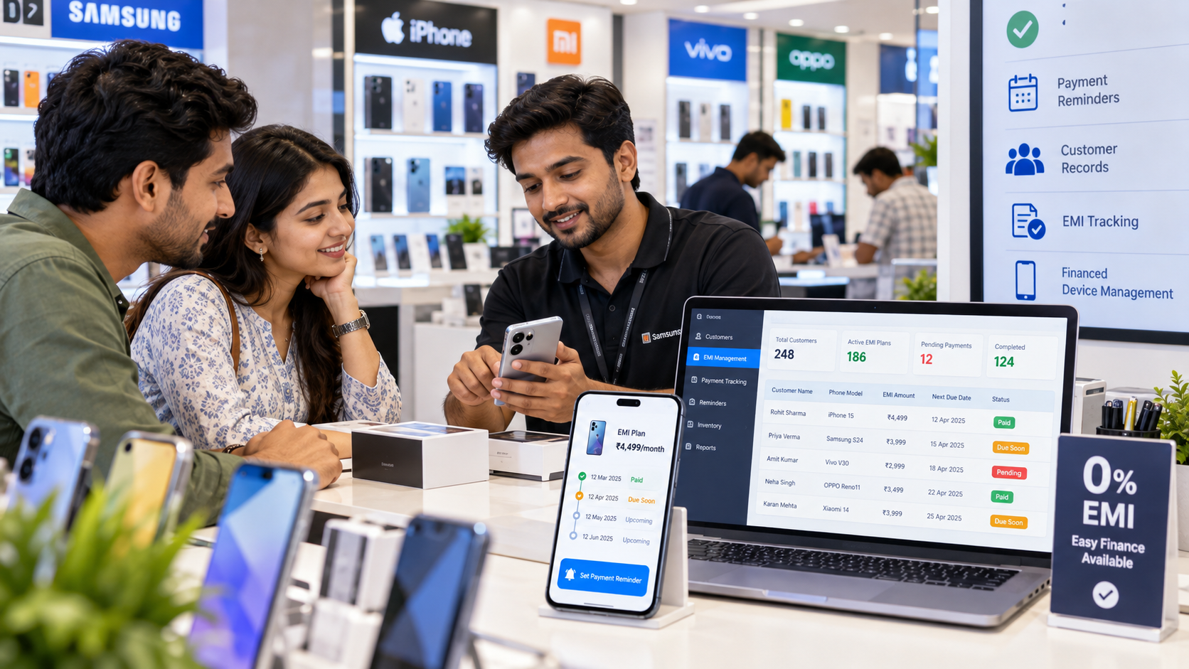 Best Ways for Mobile Retailers to Manage Customers Buying Phones on EMI