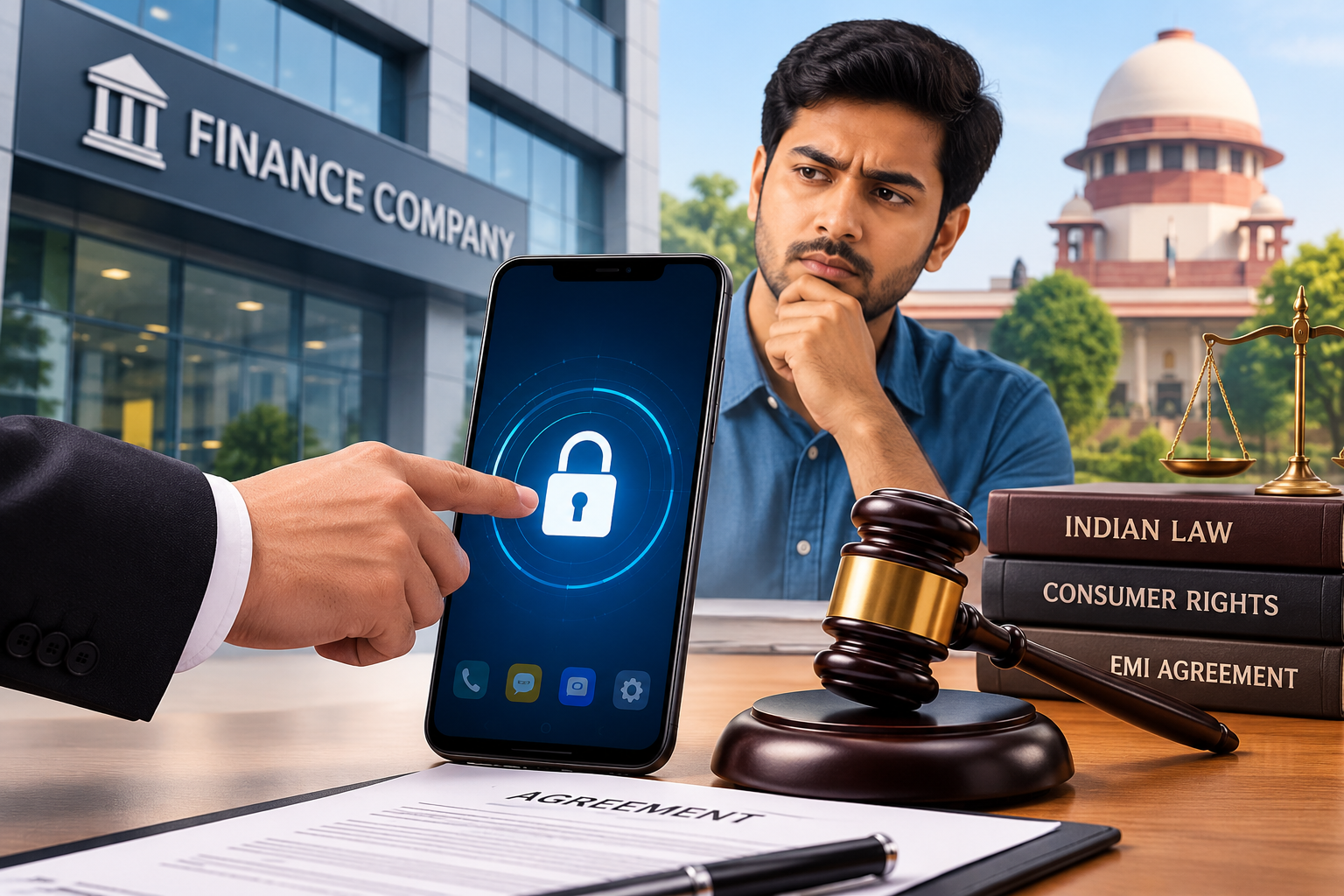 Can a Finance Company Legally Lock Your Phone in India?